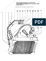 Wheel Loader Radiator Piping Parts List