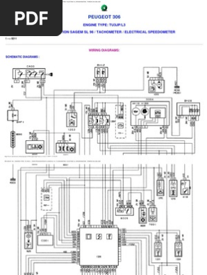 Peugeot 306 Wiring Diagrams Motor Vehicle Equipment