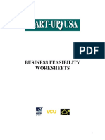 Business Feasibility Worksheet