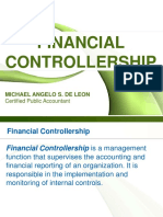 Financial Controllership: Michael Angelo S. de Leon