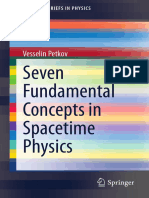 Vesselin Petkov - Seven Fundamental Concepts in Spacetime Physics