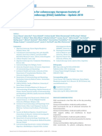 ESGE 2019 Bowel Preparation For Colonos