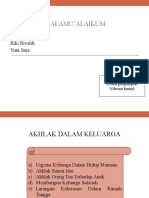 Akhlak Dalam Keluarga