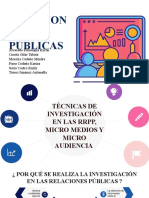 Tecnicas de Investigacion en RRPP, Micro Medios y Micro Audiencia