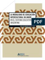 La EIB en El Sistema Educativo Argentino - 2011
