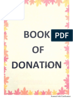 Book of Donation