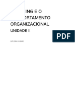 Coaching e Comportamento Organizacional - Unidade II