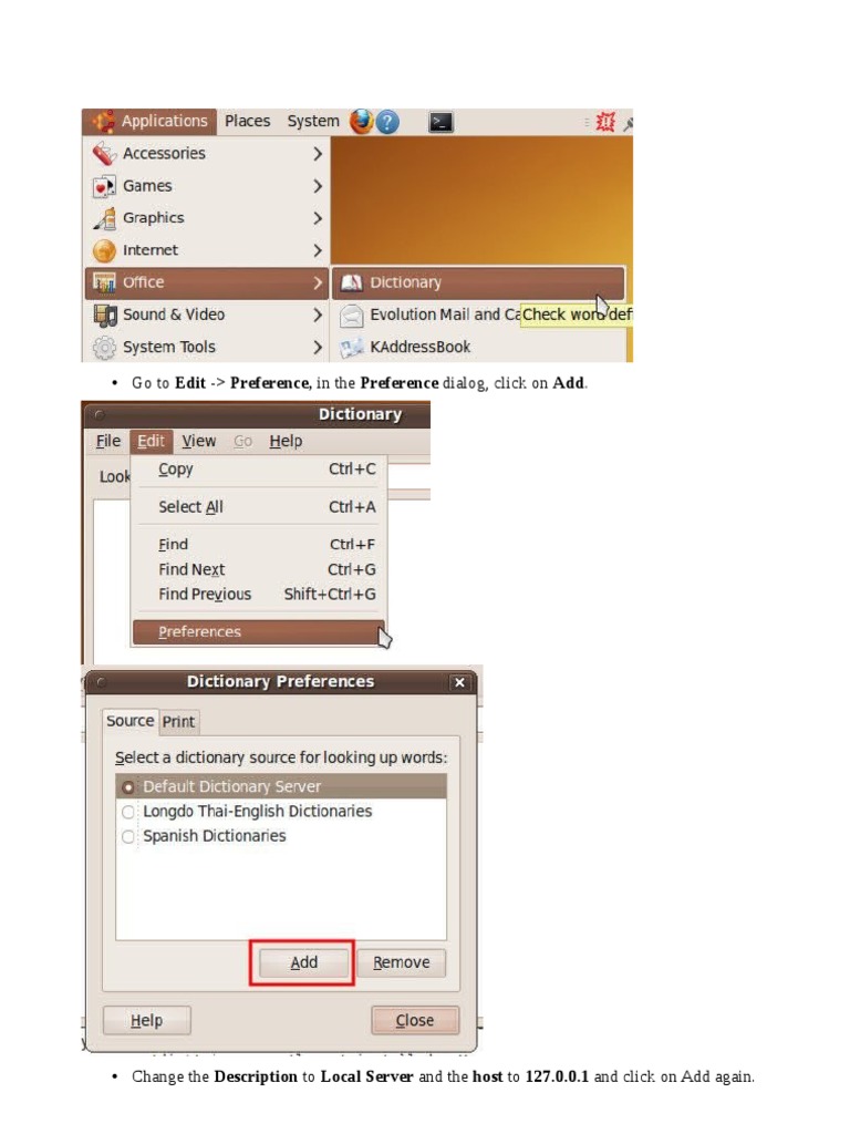 Enable Offline Dictionary in Ubuntu Reloaded | PDF | Home & Garden