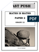 Grade 12 Mathematics Last Push Paper 2