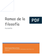 Ramas de La Filosofía Trabajo