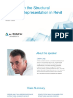 Dealing With The Structural Analytical Representation in Revit