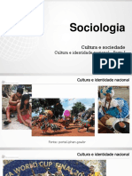 Cultura e Sociedadecultura e Identidade Nacional - Parte I