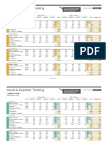 Hours & Expense Tracking: Company Name