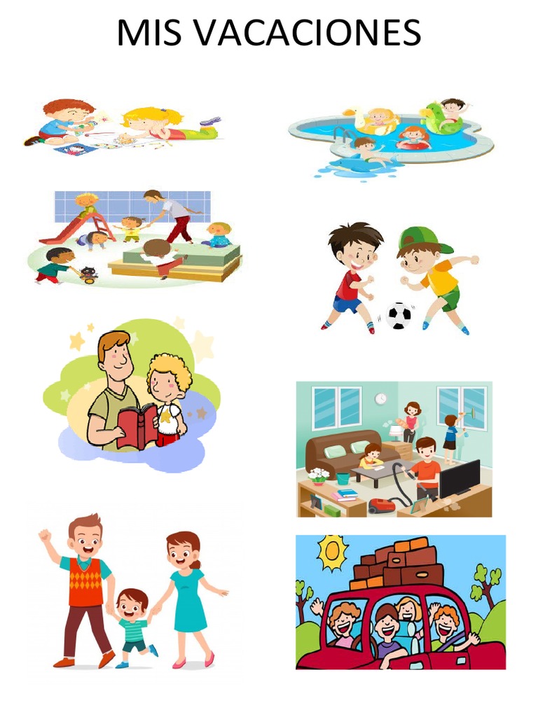 Mis Vacaciones Pdf