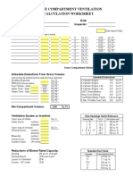 Ventilation Worksheet With Formulas