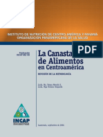 La Canasta Basica de Alimentos en Centroamerica  Revision de la metodologia.