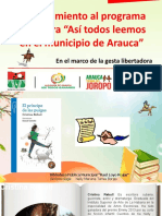 Fortaleciendo el programa de lectura Así todos leemos en Arauca