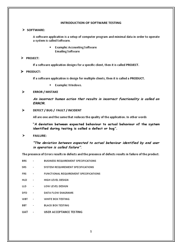 Manual Testing Notes | PDF | Software Testing | Software Development ...