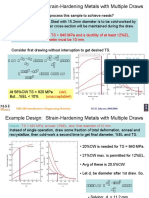 Example Design: Strain-Hardening Metals With Multiple Draws