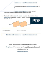 Plastic Deformation