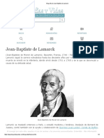 Biografia de Jean-Baptiste de Lamarck