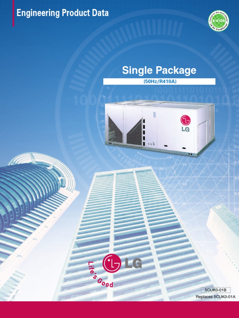 Single Package: Engineering Product Data | PDF | Air Conditioning ...