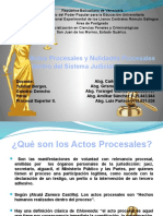 Presentación Actos y Nulidades Procesales Exposicion1