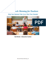 The Miracle Morning For Teachers Guide 2019