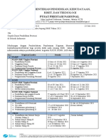 Surat Informasi Perubahan Jadwal Lomba Lomba Jenjang SMK Sehubungan Dengan PPKM