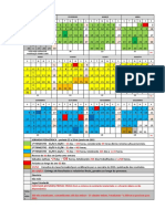 Previsão de Calendário 1 para 2021 Com1300 Horas