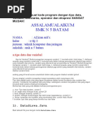 Tipe Data dan Variabel dalam Java | PDF