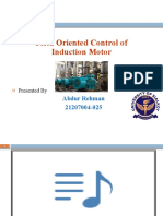 Field Oriented Contol of IM by Abdur Rehman