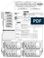 Star Wars RPG Saga Edition Custom Starship Sheet