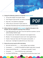 Direct Indirect Speech - 1