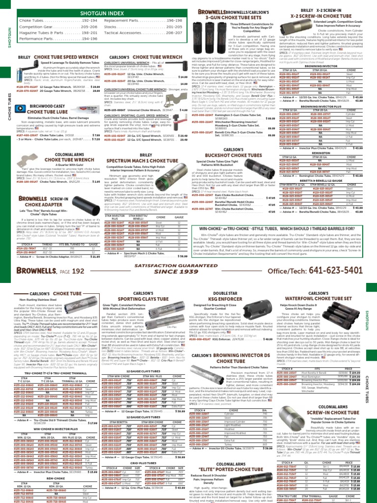 192 Office/Tech:: Shotgun Index | PDF | Shotgun | Tools