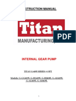 Instruction Manual: Internal Gear Pump