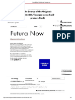 Futura® Now Schriftfamilie