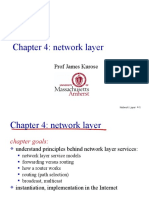 Chapter 4: Network Layer: Prof James Kurose