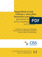 Seguridad Social Trabajo y Derechos Humanos para Las Personas Mayores en La America Latina y El Caribe