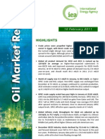 2011-02 IEA Oil Market Report