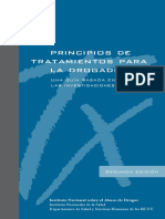 Principios de Tratamientos Para La Drogadicción. Una Guía Basada en Las Investigaciones