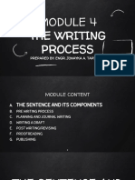 4.1-The Writing Process