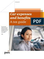 Car expenses and benefits. A tax guide.