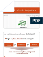 1.introdução A Gestão de Qualidade