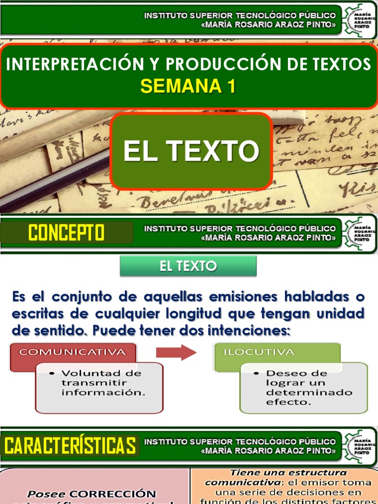 Interpretación de Textos | PDF | Artes del Lenguaje y Comunicación ...