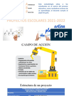 PROYECTOS ESCOLARES 1era Clase