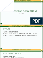 Revised MSC Lectures Idl 2020 Public Sector Accounting Outline