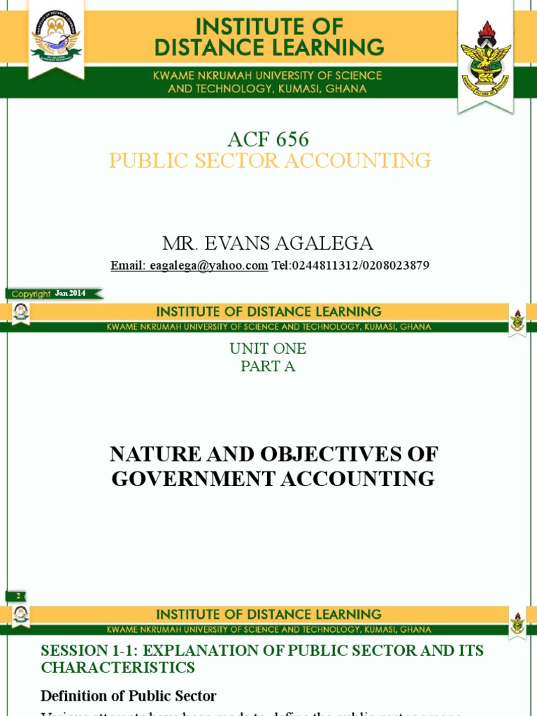 Public Sector Accounting Mr. Evans Agalega PDF Balance Sheet Taxes