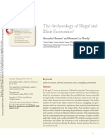 The Archaeology of Illegal and Illicit Economies. Hartnett y Dawdy 2013. Annual Review