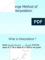 PHN 311 Lectures On Interpolation